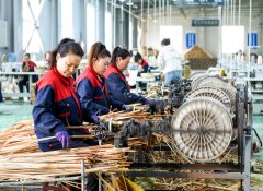 每一道工序都有严格的质量标准：布料、拉链、